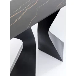 Kommoden & Sideboards|KARE Design Konsole Gloria Schwarz Keramik 140X81Cm