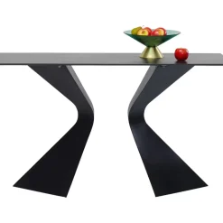 Kommoden & Sideboards|KARE Design Konsole Gloria Schwarz Keramik 140X81Cm
