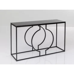 Kommoden & Sideboards|KARE Design Konsole Miami Loft Schwarz 120X75Cm