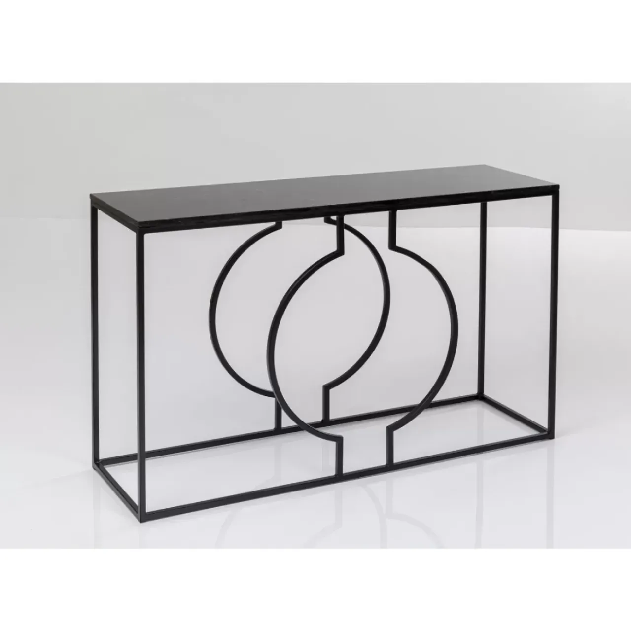 Kommoden & Sideboards|KARE Design Konsole Miami Loft Schwarz 120X75Cm