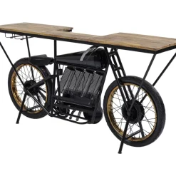 Kommoden & Sideboards|KARE Design Konsole Motorbike Schwarz