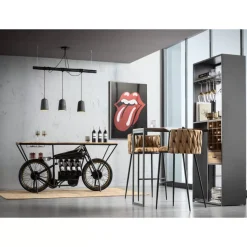 Kommoden & Sideboards|KARE Design Konsole Motorbike Schwarz