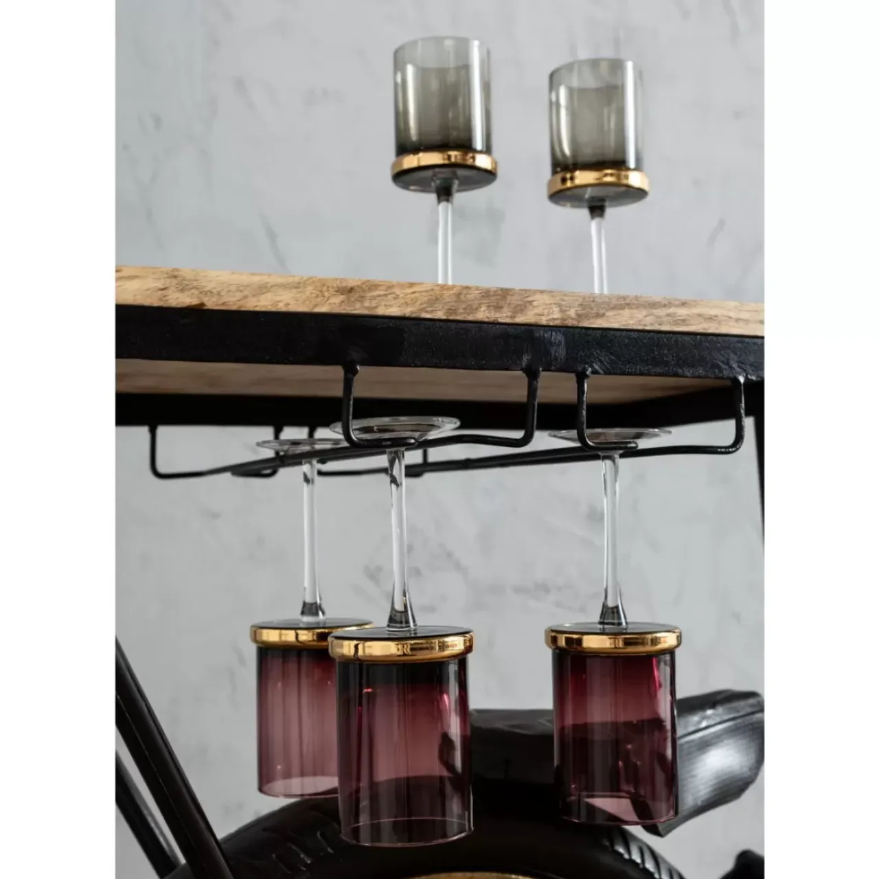 Kommoden & Sideboards|KARE Design Konsole Motorbike Schwarz