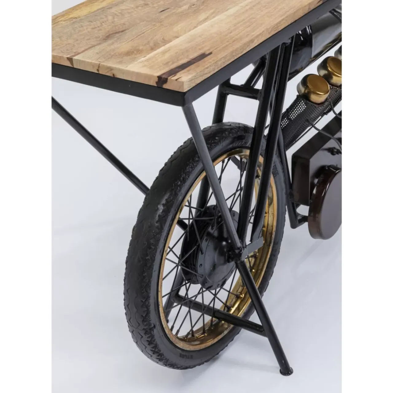 Kommoden & Sideboards|KARE Design Konsole Motorbike Schwarz
