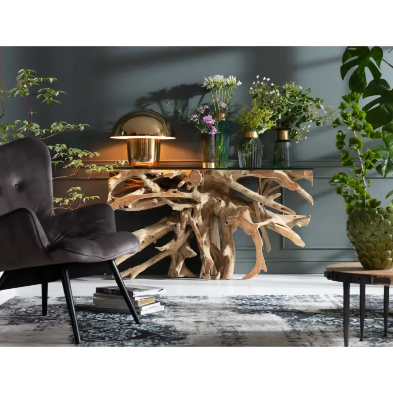 Kommoden & Sideboards|KARE Design Konsole Roots 150X45Cm
