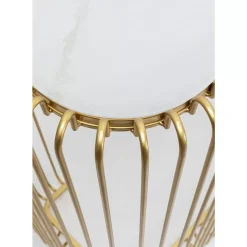 Kommoden & Sideboards|KARE Design Konsole Wire Glas Marble Gold 142X89Cm
