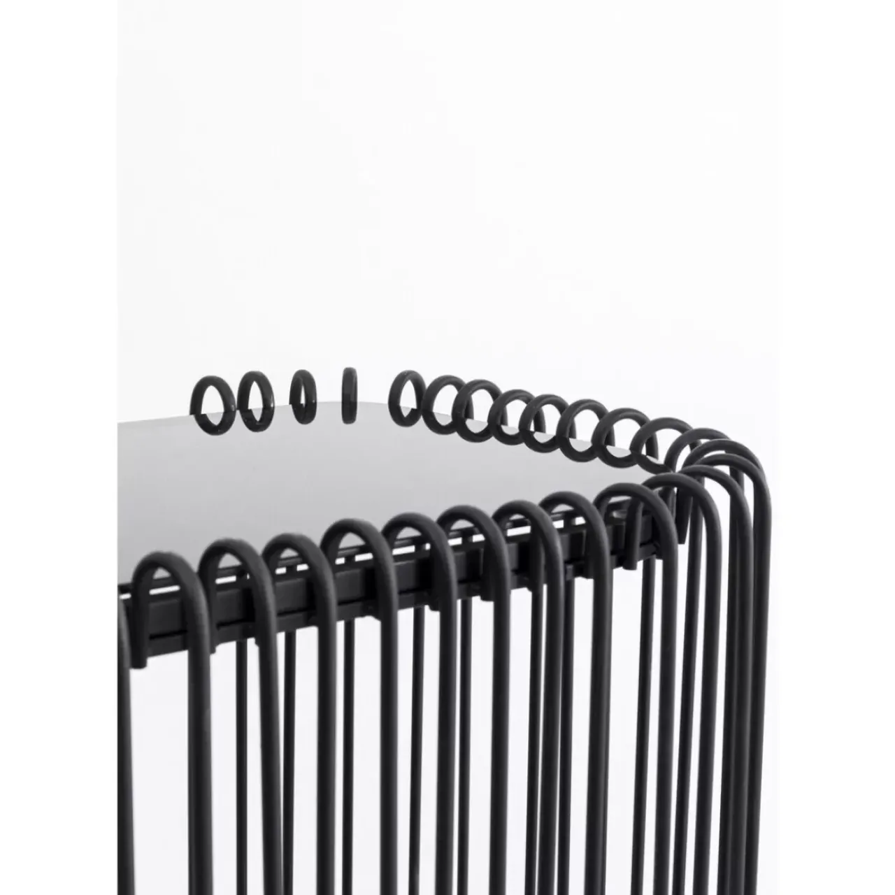 Kommoden & Sideboards|KARE Design Konsole Wire Glas Schwarz 142X89Cm