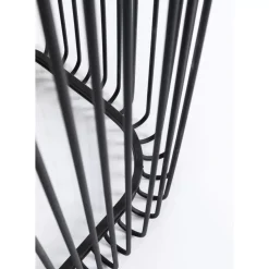 Kommoden & Sideboards|KARE Design Konsole Wire Glas Schwarz 142X89Cm