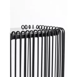 Kommoden & Sideboards|KARE Design Konsole Wire Glas Schwarz 142X89Cm