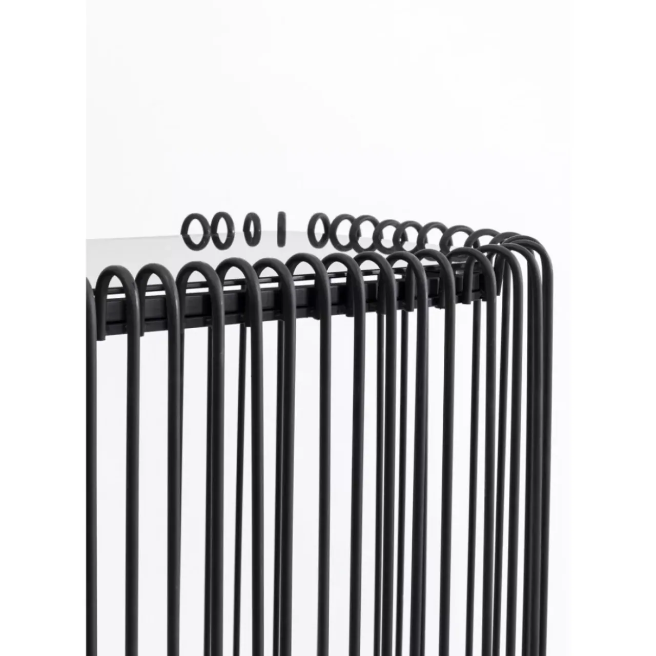 Kommoden & Sideboards|KARE Design Konsole Wire Glas Schwarz 142X89Cm