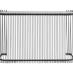 Kommoden & Sideboards|KARE Design Konsole Wire Glas Schwarz 142X89Cm