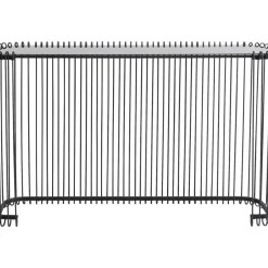 Kommoden & Sideboards|KARE Design Konsole Wire Glas Schwarz 142X89Cm