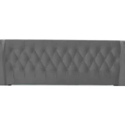 Betten|KARE Design Kopfteil Benito Moon Grau 160Cm