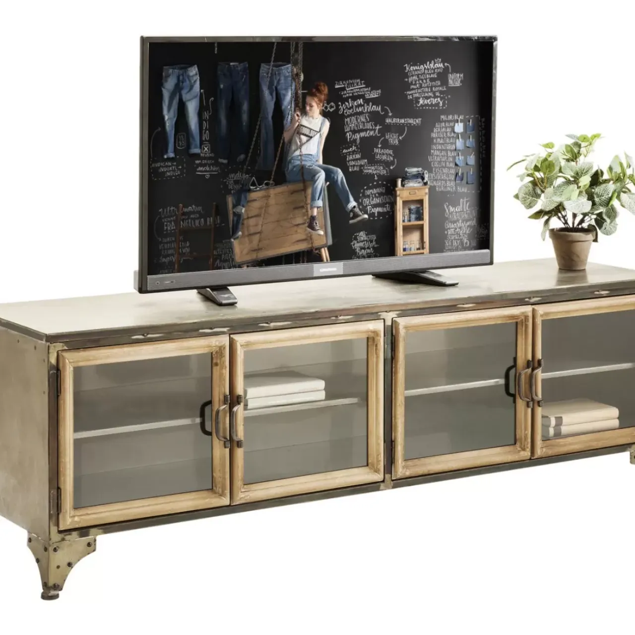 Kommoden & Sideboards|KARE Design Lowboard Kontor Metall