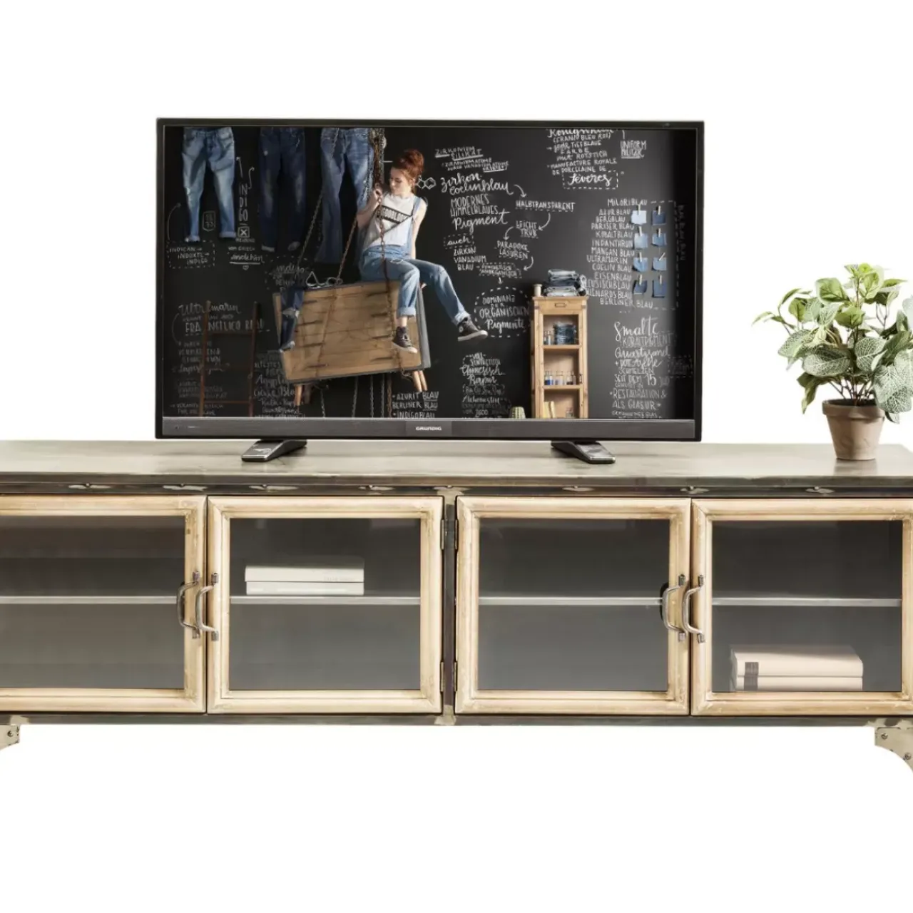 Kommoden & Sideboards|KARE Design Lowboard Kontor Metall