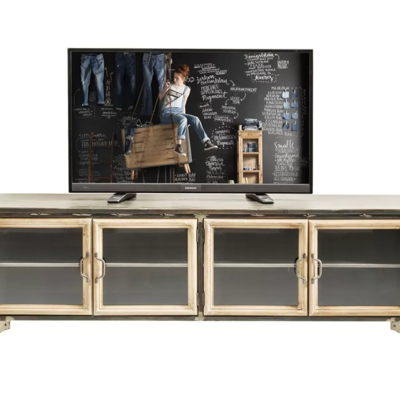 Kommoden & Sideboards|KARE Design Lowboard Kontor Metall