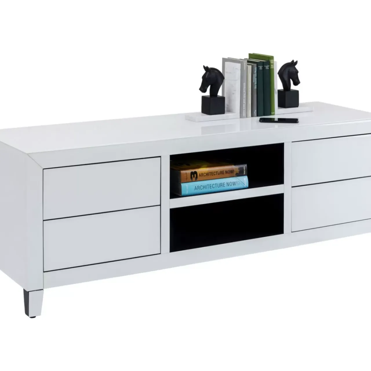 Kommoden & Sideboards|KARE Design Lowboard Luxury Push Weiss 140X50Cm