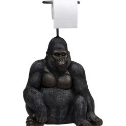 Sonstiges & Zubehör Accessoires|KARE Design Papierrollenhalter Sitting Monkey Gorilla 51Cm