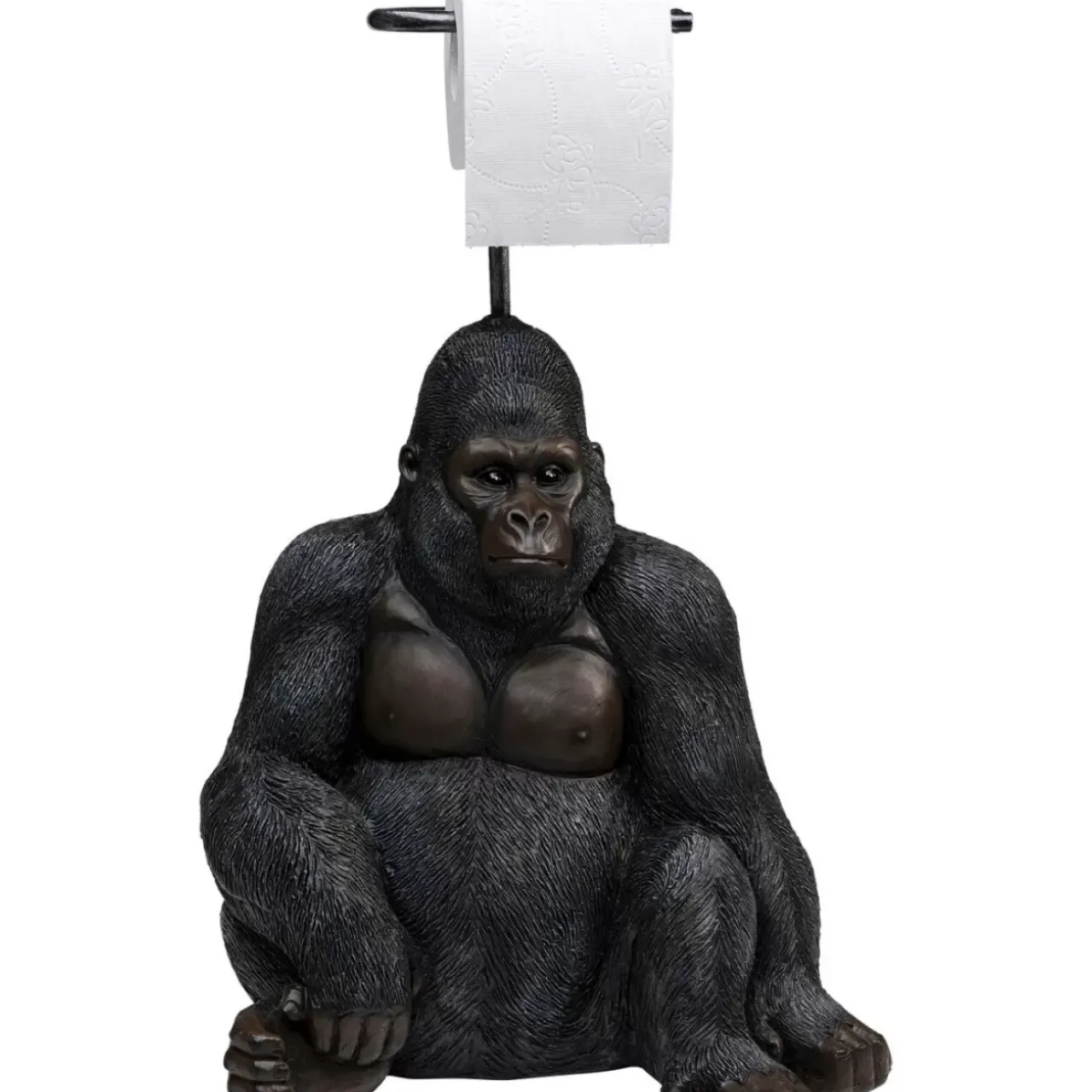 Sonstiges & Zubehör Accessoires|KARE Design Papierrollenhalter Sitting Monkey Gorilla 51Cm
