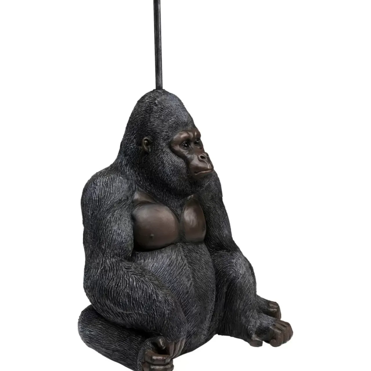 Sonstiges & Zubehör Accessoires|KARE Design Papierrollenhalter Sitting Monkey Gorilla 51Cm