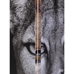 Paravents|KARE Design Paravent King Lion Vs Cat Girl 120X180Cm