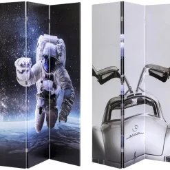 Paravents|KARE Design Paravent Triptychon Man Vs Oldtimer 120X180Cm