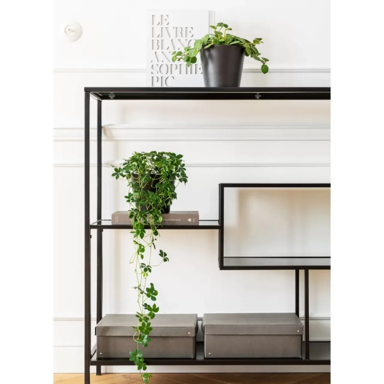 Regale|KARE Design Regal Loft Schwarz 100X115