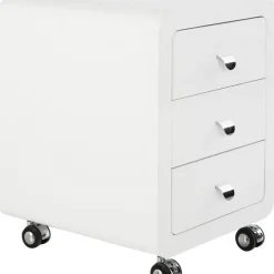 Kommoden & Sideboards|KARE Design Rollcontainer White Club 3-Schub