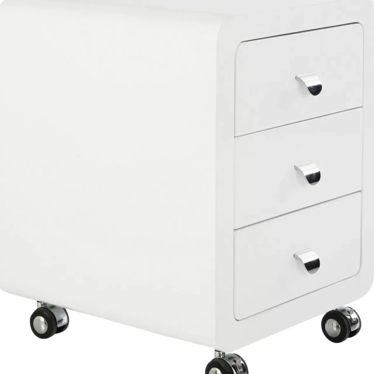 Kommoden & Sideboards|KARE Design Rollcontainer White Club 3-Schub