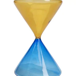 Uhren|KARE Design Sanduhr Timer Blau-Orange 5Min O13