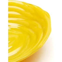 Geschirr & Tischaccessoires|KARE Design Schale Tornado Gelb O32Cm