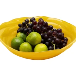 Geschirr & Tischaccessoires|KARE Design Schale Tornado Gelb O32Cm