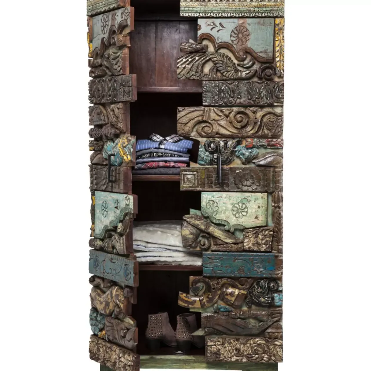 Regale|KARE Design Schrank Shanti Surprise Puzzle 2Trg.