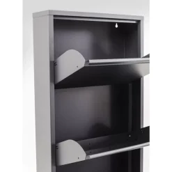Kleinmöbel & Sonstiges|KARE Design Schuhkipper Caruso 5-Er Anthrazit