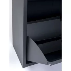 Kleinmöbel & Sonstiges|KARE Design Schuhkipper Caruso 2-Er Doppel Anthrazit