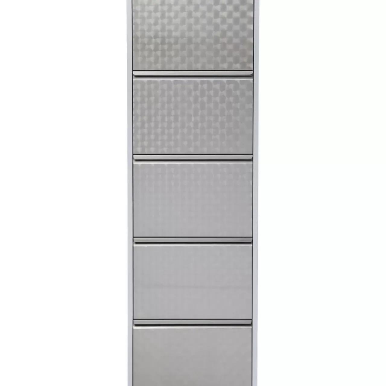 Kleinmöbel & Sonstiges|KARE Design Schuhkipper Caruso 5-Er Silber/Geflext