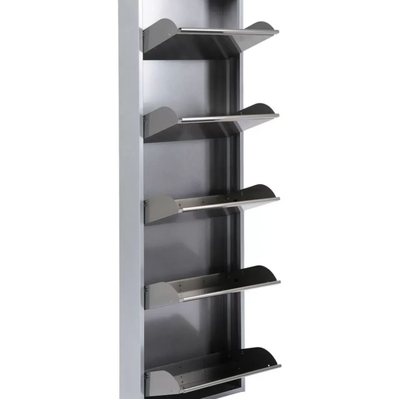 Kleinmöbel & Sonstiges|KARE Design Schuhkipper Caruso 5-Er Silber/Geflext