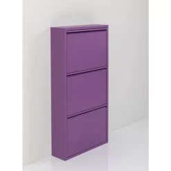 Kleinmöbel & Sonstiges|KARE Design Schuhkipper Caruso 3-Er Violet