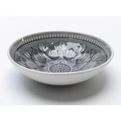 Geschirr & Tischaccessoires|KARE Design Schussel Sicilia Mandala Grau O18
