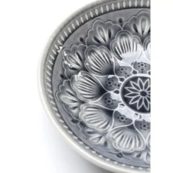 Geschirr & Tischaccessoires|KARE Design Schussel Sicilia Mandala Grau O18