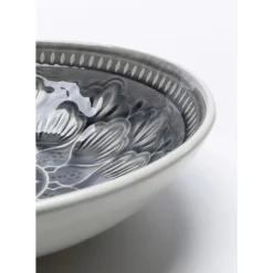 Geschirr & Tischaccessoires|KARE Design Schussel Sicilia Mandala Grau O18