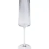 Geschirr & Tischaccessoires|KARE Design Sektglas Riffle