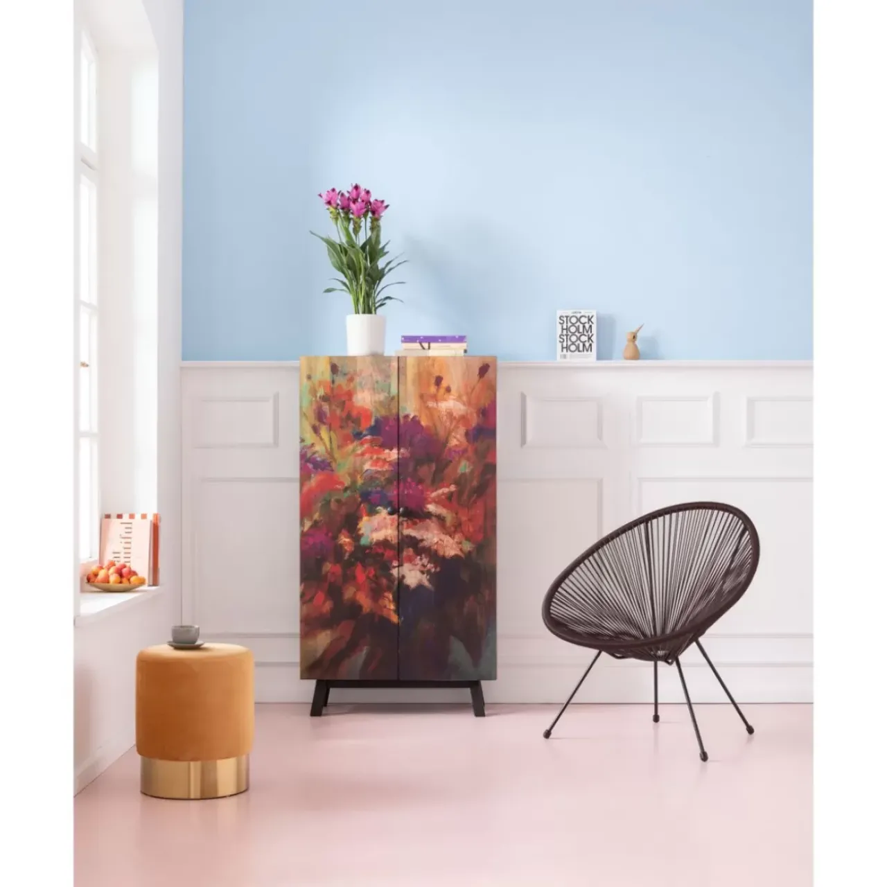 Outdoormöbel|KARE Design Sessel Acapulco Schwarz