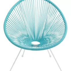 Outdoormöbel|KARE Design Sessel Acapulco Turkis