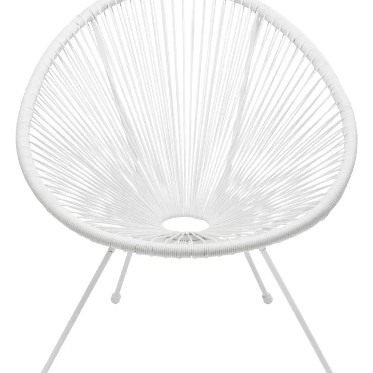 Outdoormöbel|KARE Design Sessel Acapulco Weiss
