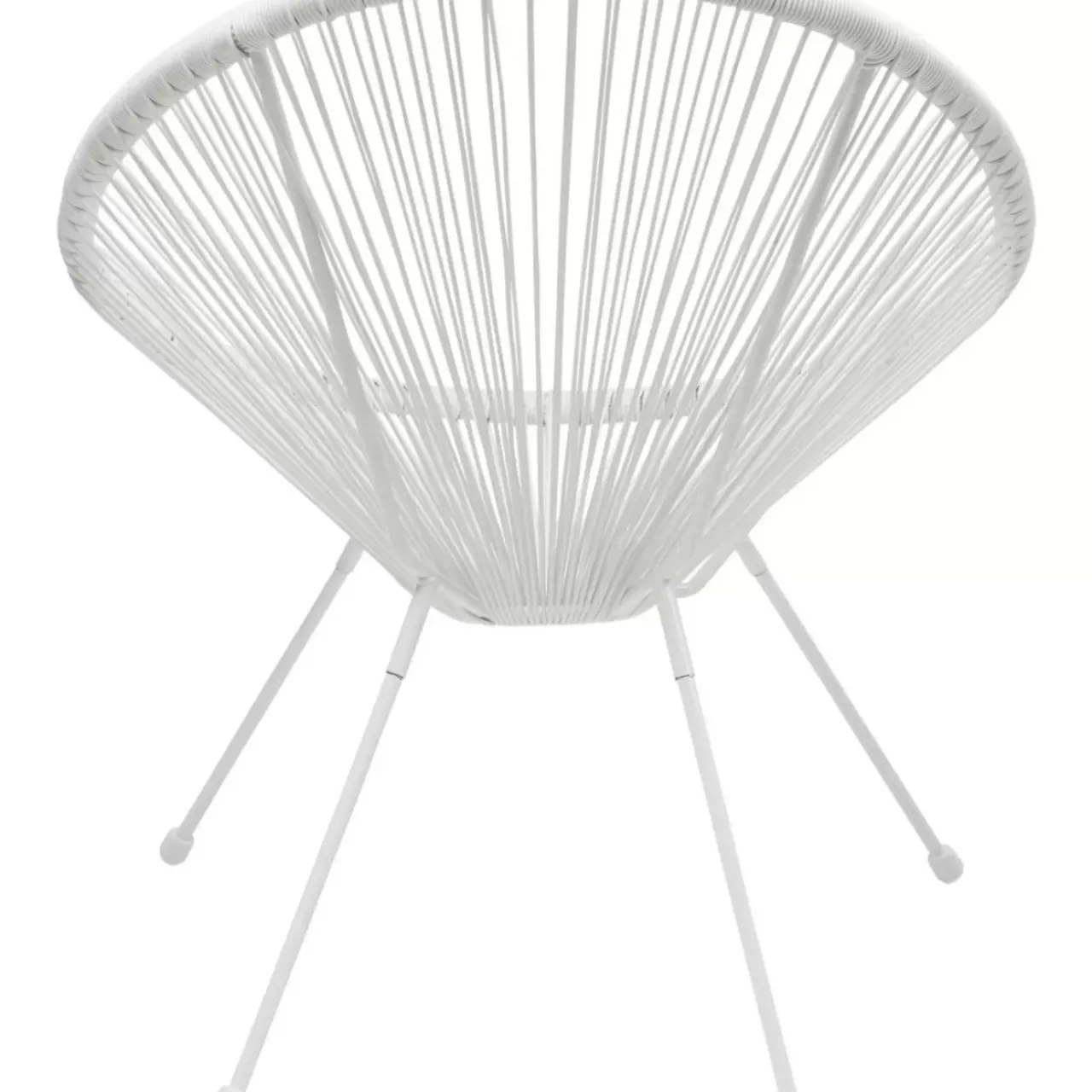 Outdoormöbel|KARE Design Sessel Acapulco Weiss