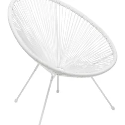 Outdoormöbel|KARE Design Sessel Acapulco Weiss