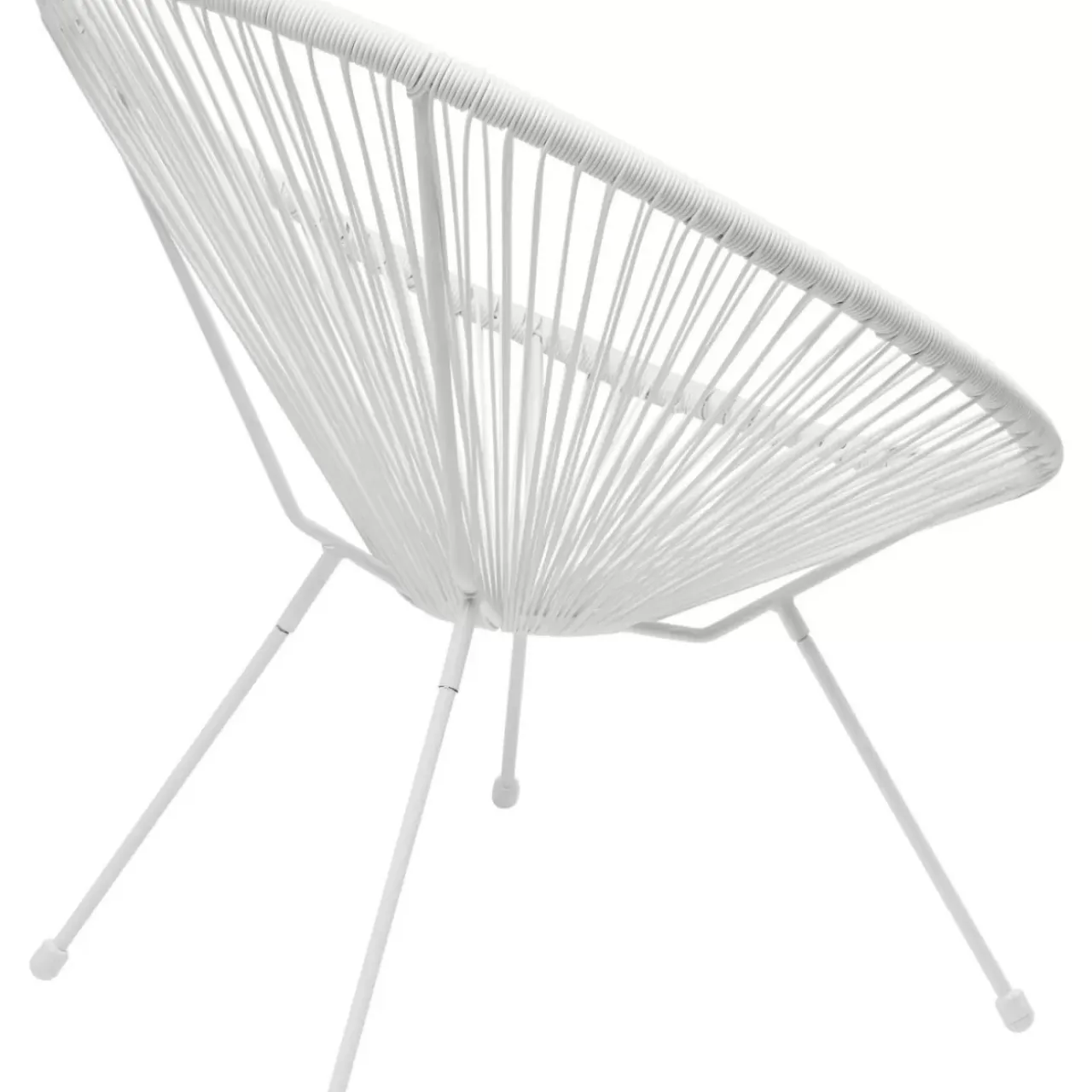 Outdoormöbel|KARE Design Sessel Acapulco Weiss
