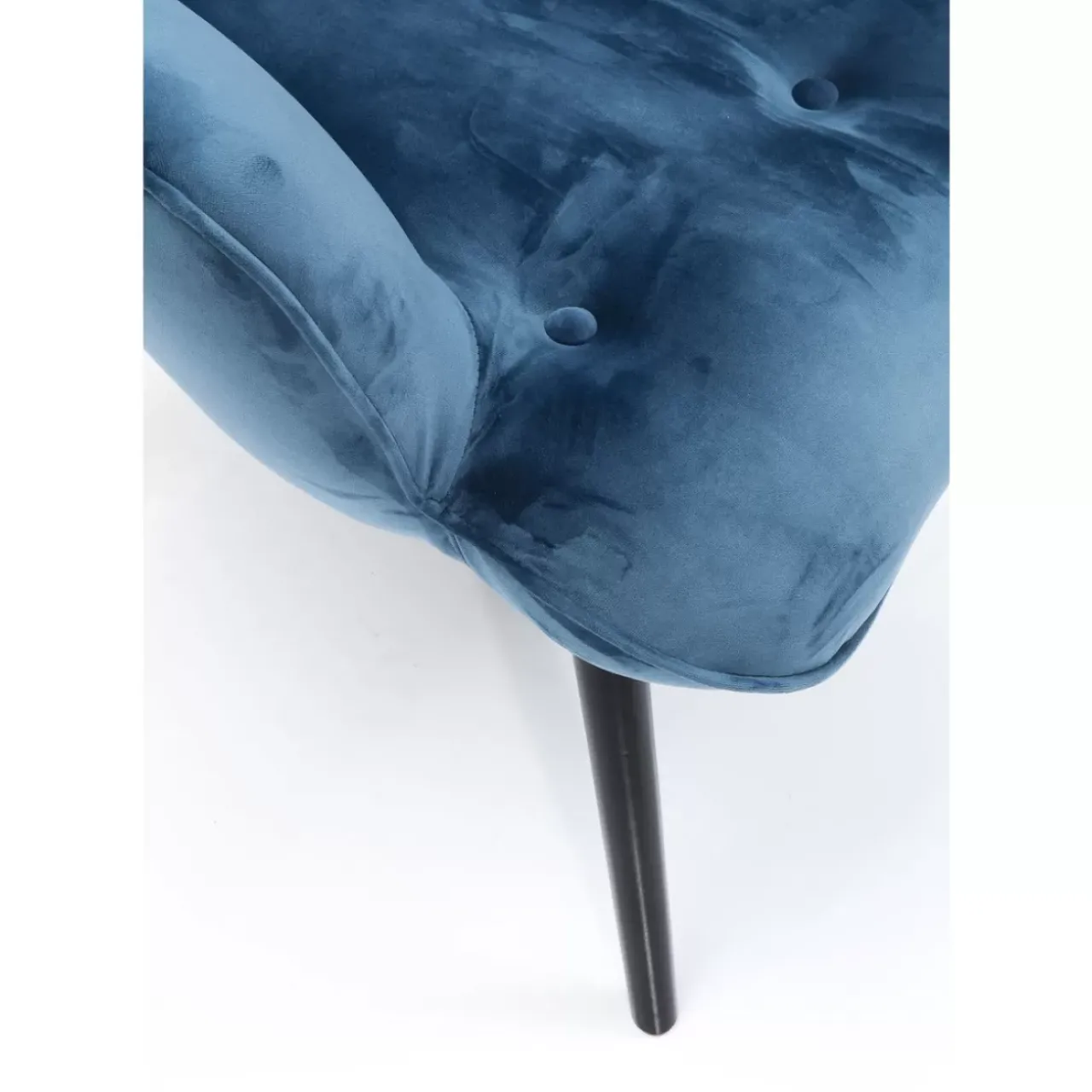 Sessel|KARE Design Sessel Black Vicky Velvet Petrol