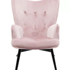 Sessel|KARE Design Sessel Black Vicky Velvet Rose